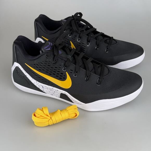 Nike Kobe 9 EM Protro TB Lakers Away Black Shoes Size 11 US IH1401-002 Elite Low main image 9